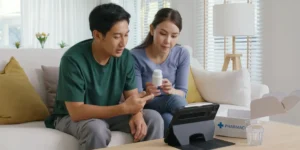 Online psychiatric care for patients moving between New York and Florida