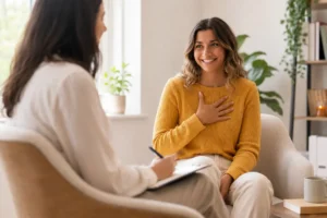 Psychiatrist providing personalized and culturally aware care